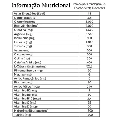 Pré Treino Dynatron Extreme 630g