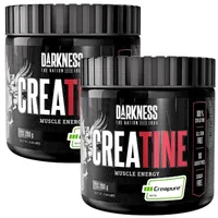 Kit 2x Creatina Creapure Darkness 200g - imagem 1