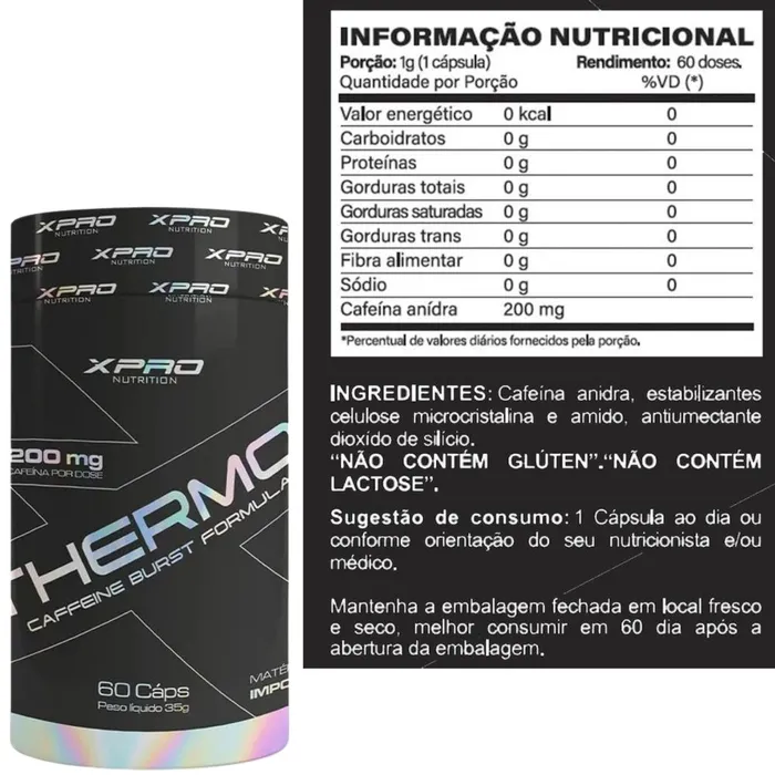 Termogênico Thermo Burst 60 Cápsulas
