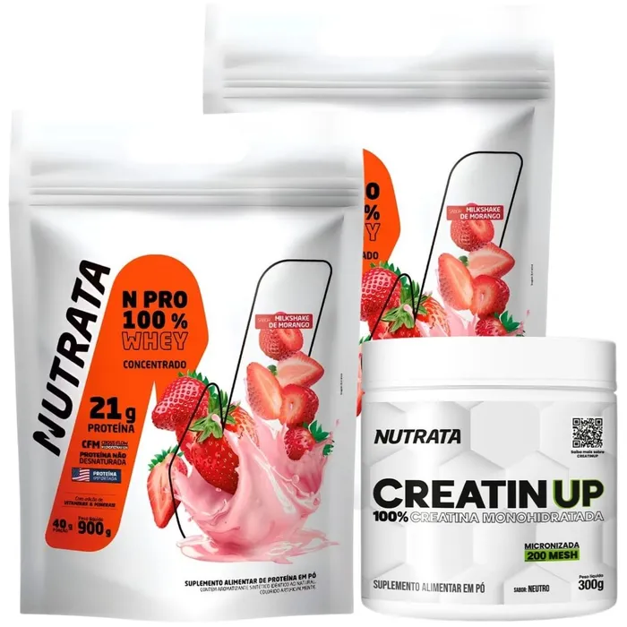 Combo 2x NPro 900g + Creatina Monohidratada 300g