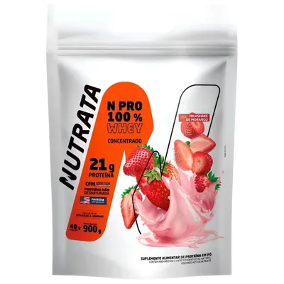 Combo 2x NPro 900g Morango + Creatina Monohidratada 300g