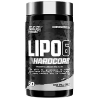 Termogênico Nutrex Lipo 6 Hardcore 60 Cápsulas - imagem 1