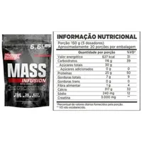Hipercalórico Mass Infusion 3Kg Nutrex - Sabor Chocolate - imagem 4