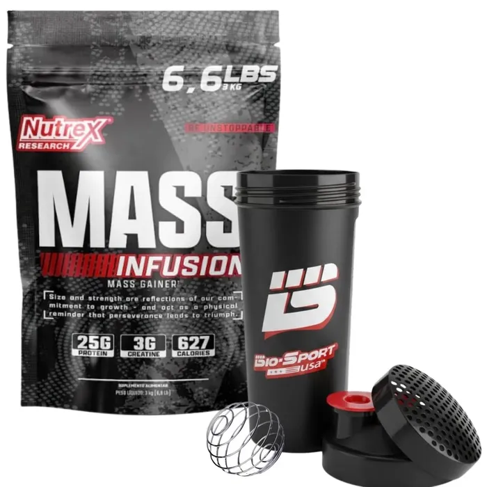 Hipercalórico Mass Infusion 3Kg Nutrex - Sabor Chocolate