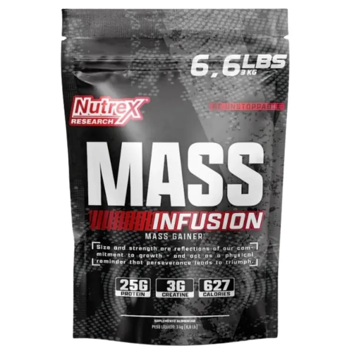 Hipercalórico Mass Infusion 3Kg Nutrex - Sabor Chocolate