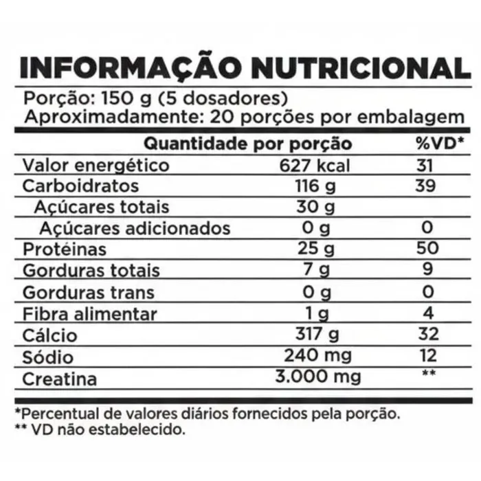 Hipercalórico Mass Infusion 3Kg Nutrex - Sabor Chocolate