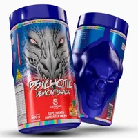 Pré Treino Psichotic Demon Black 300g - Sabor Tropic Pineapple - imagem 2