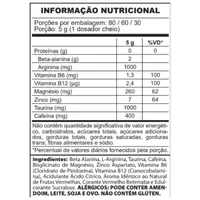 Pré Treino Psichotic Demon Black 300g - Sabor Tropic Pineapple - imagem 3