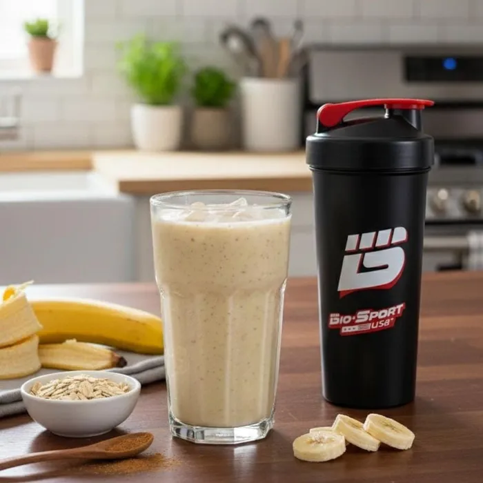 [Frete grátis] Coqueteleira Bio Sports USA 600ml - Com Mola Misturadora