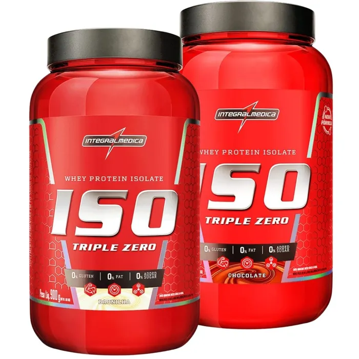[PROMOÇÃO] Super Combo Whey Protein Isolado - 02 Potes de 900 gramas
