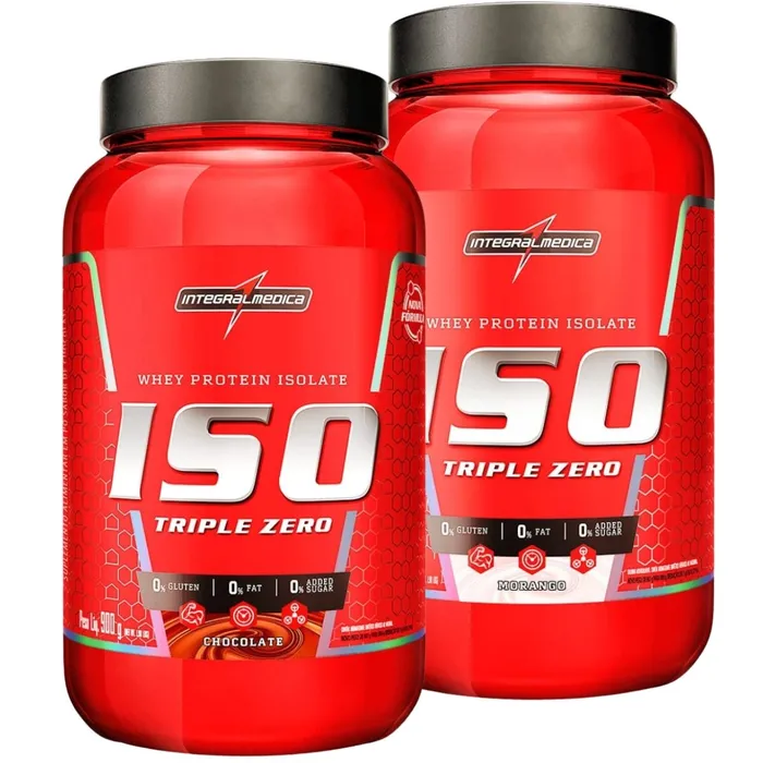 [PROMOÇÃO] Super Combo Whey Protein Isolado - 02 Potes de 900 gramas
