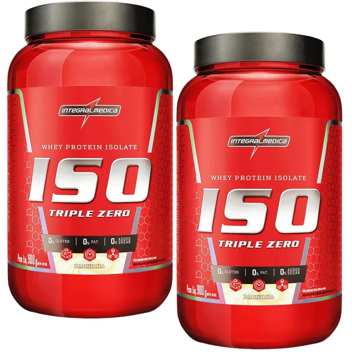 [PROMOÇÃO] Super Combo Whey Protein Isolado - 02 Potes de 900 gramas