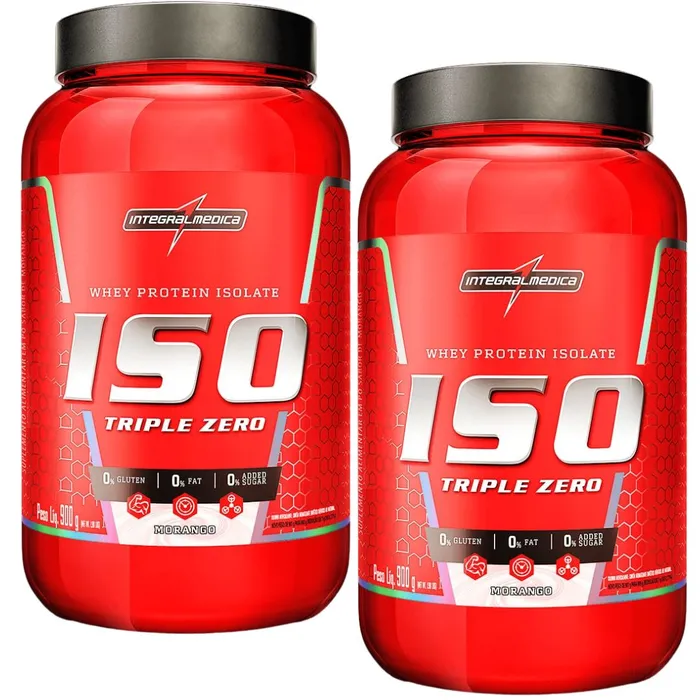 [PROMOÇÃO] Super Combo Whey Protein Isolado - 02 Potes de 900 gramas