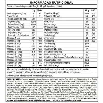 PRÉ TREINO ECTOPLASMA 480G - SABOR BLUE VANILLA