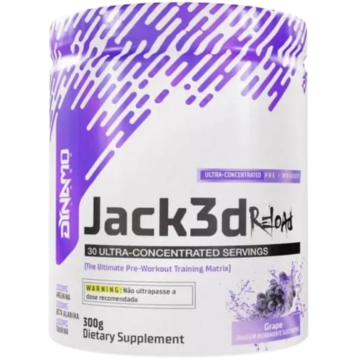 JACK 3D RELOAD 300G SABOR UVA