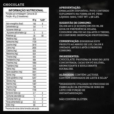 KIT DARK WHEY 900G - SABOR CHOCOLATE + CREATINA 300G