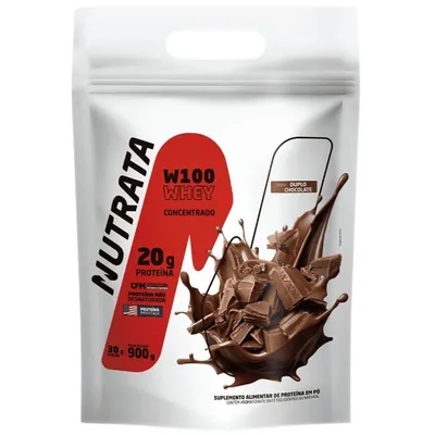 W100 NUTRATA REFIL 900G - SABOR CHOCOLATE