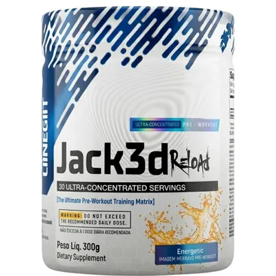 JACK 3D RELOAD 300G SABOR ENERGÉTICO