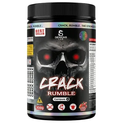 PRÉ TREINO CRACK RUMBLE 300G - SABOR POPING CANDY