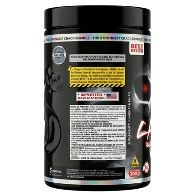 PRÉ TREINO CRACK RUMBLE 300G - SABOR POPING CANDY