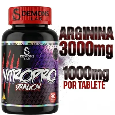 ARGININA 90 TABLETES - NITRO PRO DEMONS LAB