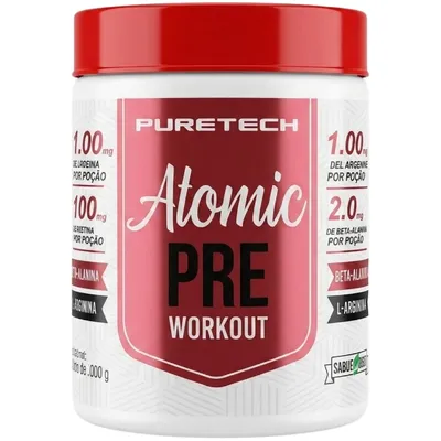 PRÉ TREINO ANATOMIC 300G PURETECH - SABOR MAÇÃ VERDE