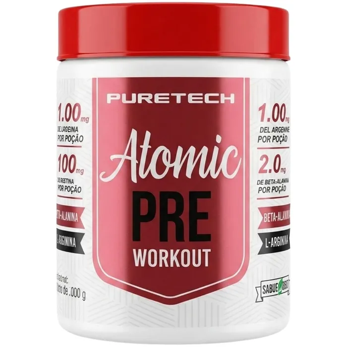 PRÉ TREINO ANATOMIC 300G PURETECH - SABOR MAÇÃ VERDE