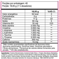 PRÉ TREINO GODZILLA 722G RYSE - SABOR BLUE RASPBERRY - imagem 3