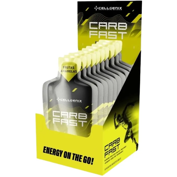 CARB FAST DISPLAY COM 10 SACHÊS - SABOR FRUTAS AMARELAS