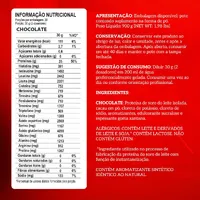 WHEY ISOLADO ISO TRIPLE ZERO 900G - SABOR CHOCOLATE - imagem 2