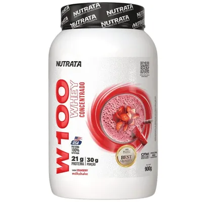 WHEY PROTEIN W100 - MORANGO