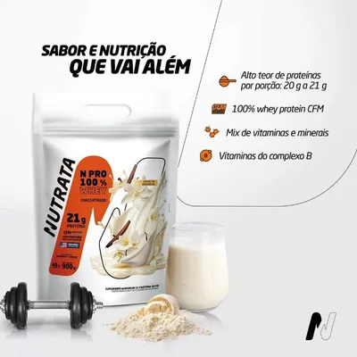 WHEY PROTEIN NPRO - MORANGO