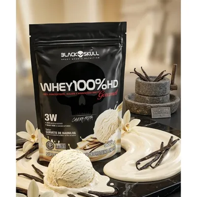 WHEY PROTEIN 100% GOURMET - BAUNILHA