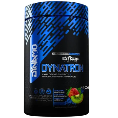 PRÉ TREINO DYNATRON EXTREME 630G - SABOR MORANGO COM KIIW