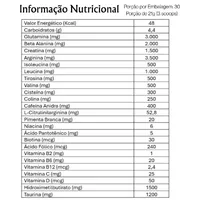 PRÉ TREINO DYNATRON EXTREME 630G - SABOR BLUEBERRY - imagem 3