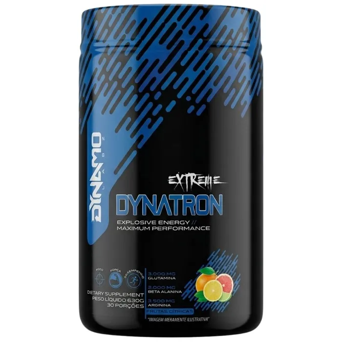 PRÉ TREINO DYNATRON EXTREME 630G - SABOR FRUTAS CÍTRICAS