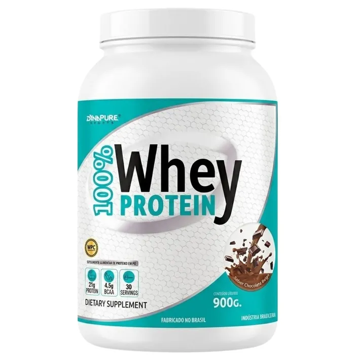WHEY PROTEIN 100% DYNAPURE - SABOR CHOCOLATE BELGA