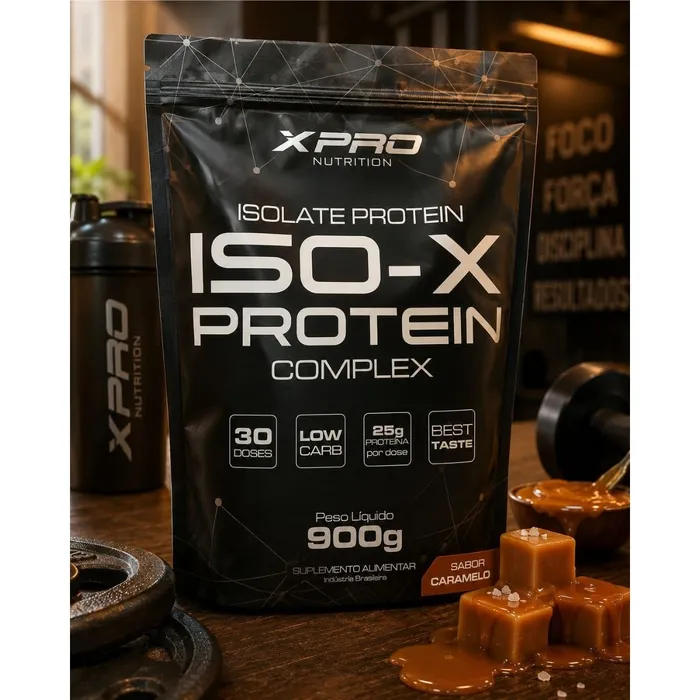 WHEY PROTEIN ISOLADO 900G - CARAMELO