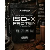 WHEY PROTEIN ISOLADO REFIL 900G X-PRO SABOR CHOCOLATE - imagem 4