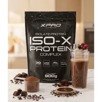 WHEY PROTEIN ISOLADO REFIL 900G X-PRO SABOR CHOCOLATE - imagem 1