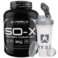 WHEY PROTEIN ISOLADO POTE 2KG X-PRO SABOR CHOCOLATE - imagem 4