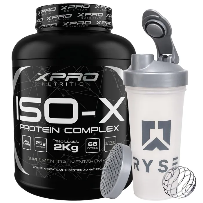 WHEY PROTEIN ISOLADO POTE 2KG X-PRO SABOR CHOCOLATE