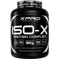 WHEY PROTEIN ISOLADO POTE 2KG X-PRO - SABOR MORANGO - imagem 1
