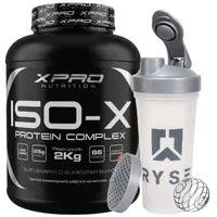 WHEY PROTEIN ISOLADO POTE 2KG X-PRO - SABOR MORANGO - imagem 4