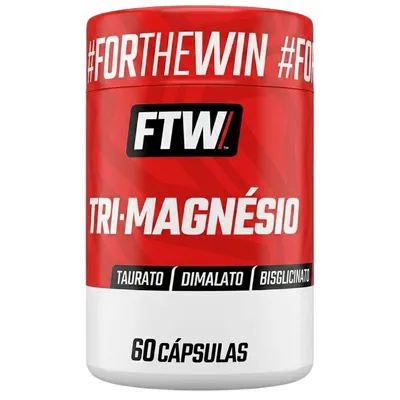 TRI-MAGNÉSIO FTW - 60 CÁPSULAS
