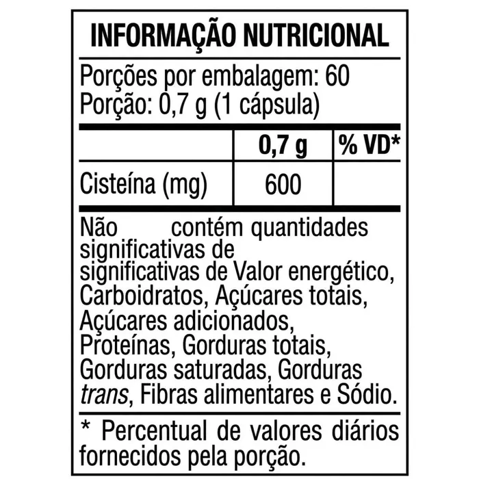 NAC - 60 CÁPSULAS