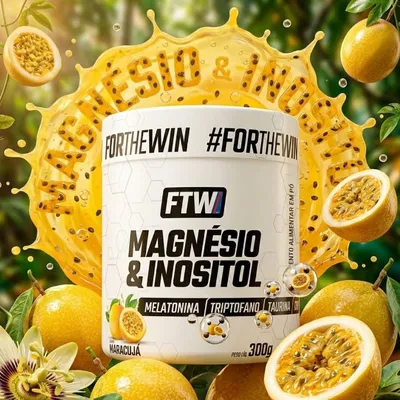 MAGNÉSIO E INOSITOL 300G - MARACUJÁ