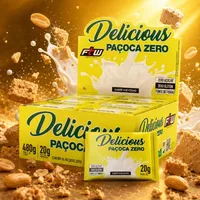 PAÇOCA ZERO DISPLAY C/ 24 UNIDADES - SABOR WHEYZINHO - imagem 2