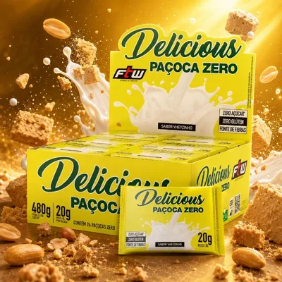 PAÇOCA ZERO - SABOR LEITE ORIGINAL
