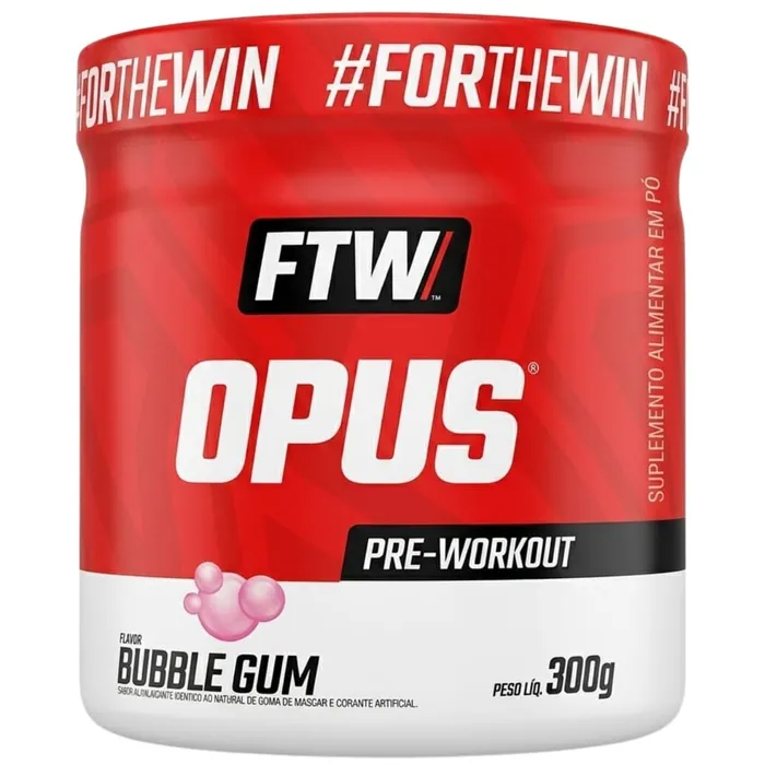 PRÉ TREINO FTW OPUS 300G - BUBBLE GUM